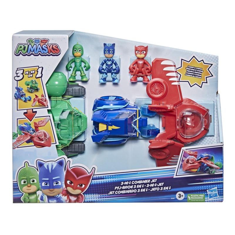 Conjunto-Veiculos-e-Bonecos---PJ-Masks---Jato-3-em-1---Hasbro-1