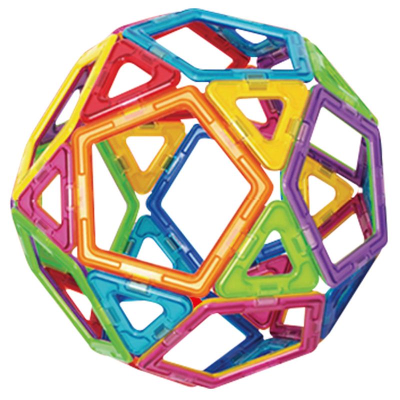 Blocos-de-Montar---Formas-Magneticas---46-Pecas---Dican