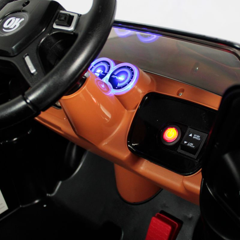 Veiculo-Eletrico---12V---Pick-Up-Preta---Bel-Fix