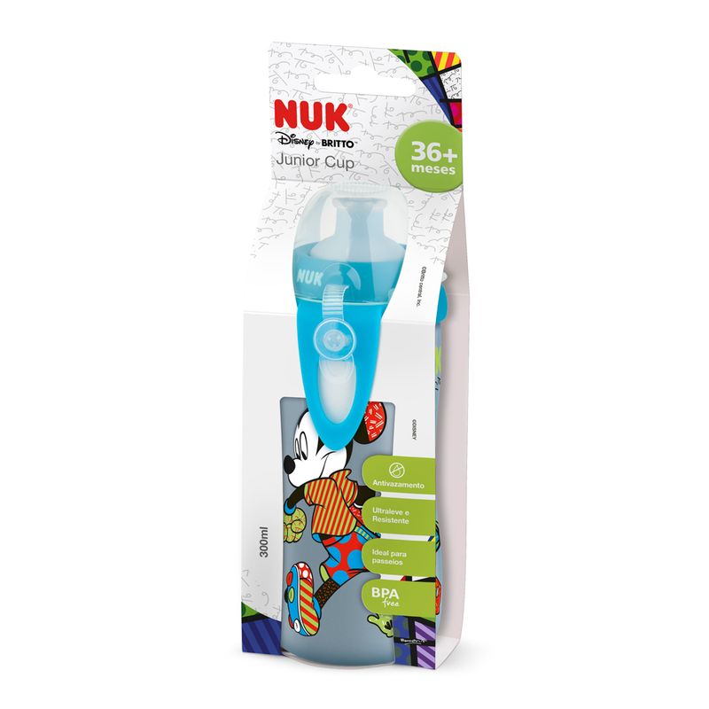 Copo-Antivazamento---300Ml---Junior-Cup---Disney-by-Britto---Mickey---NUK