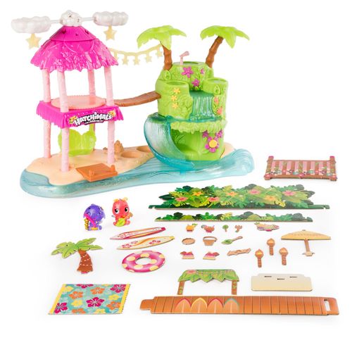Playset e Mini Figura Surpresa - Hatchimals Colleggtibles - Ilha Tropical - Sunny