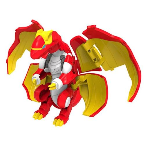 Boneco Transformável - Ryukari - Set-Fire Dragon - Multikids