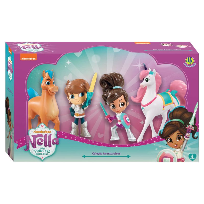 Conjunto-de-Mini-Figuras---Colecao-Aventureiros---Nella---DTC