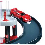 Playset-e-Pista-de-Percurso---Ferrari-Race---Play---Auto-Service---Maisto