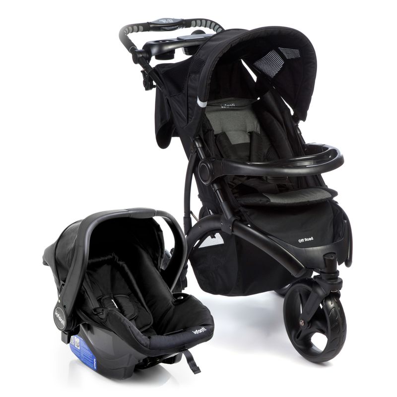 Travel-System-com-Base-IsoFix---Off-Road---Duo-Onix---Infanti