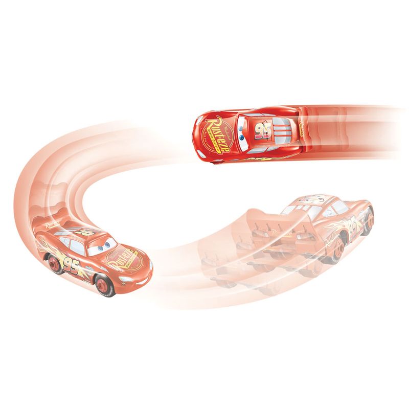 Lancador-e-Mini-Veiculo---Disney---Pixar---Carros---Manobras-Incriveis---Mattel