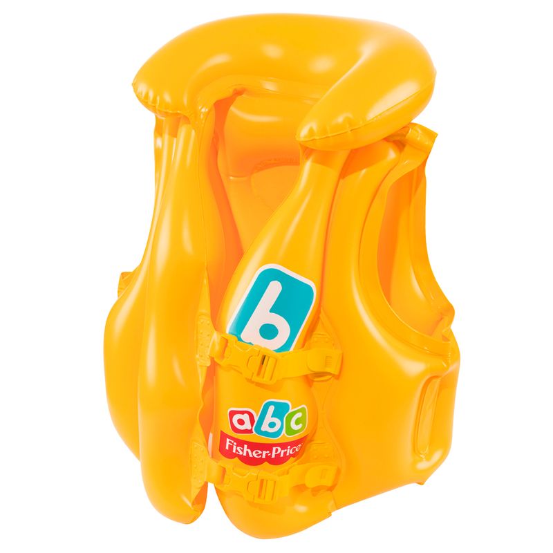 Acessorios-de-Praia-e-Piscina---Colete-de-Natacao-Inflavel---51x46-Cm---Fisher-Price