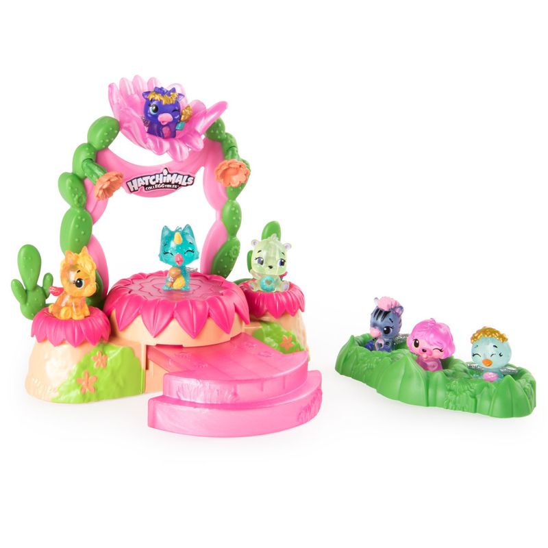 Playset-e-Mini-Figura-Surpresa---Mostre-Seu-Brilho---Hatchimals-Colleggtibles---Sunny