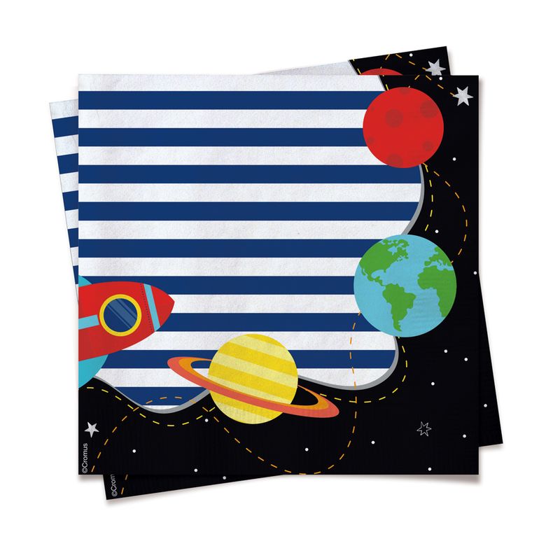 Acessorios-para-Festa---Pacote-de-Guardanapos---Astronauta---20-Un---Cromus