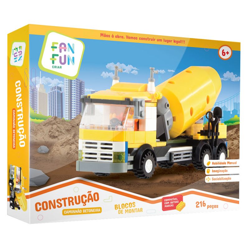 blocos-de-montar-construcao-caminhao-betoneira-fanfun-18NT172_Frente