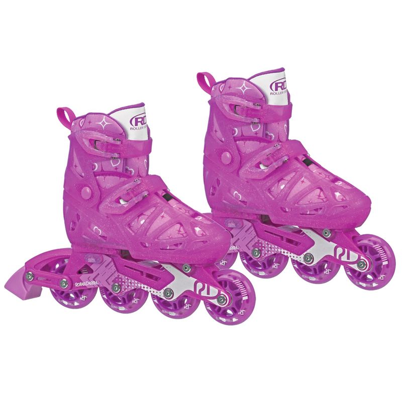 Patins-Inline---Tracer-Girl---RollerDerby---Pink---Tam-M---Fila