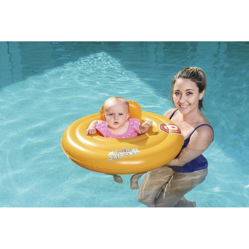 Acessorios-de-Praia-e-Piscina---Boia-Circular-com-Assento---0-a-3-Meses---Bestway