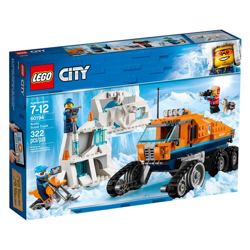 LEGO-City---Caminhao-Explorador-de-Artico---60194-Frente