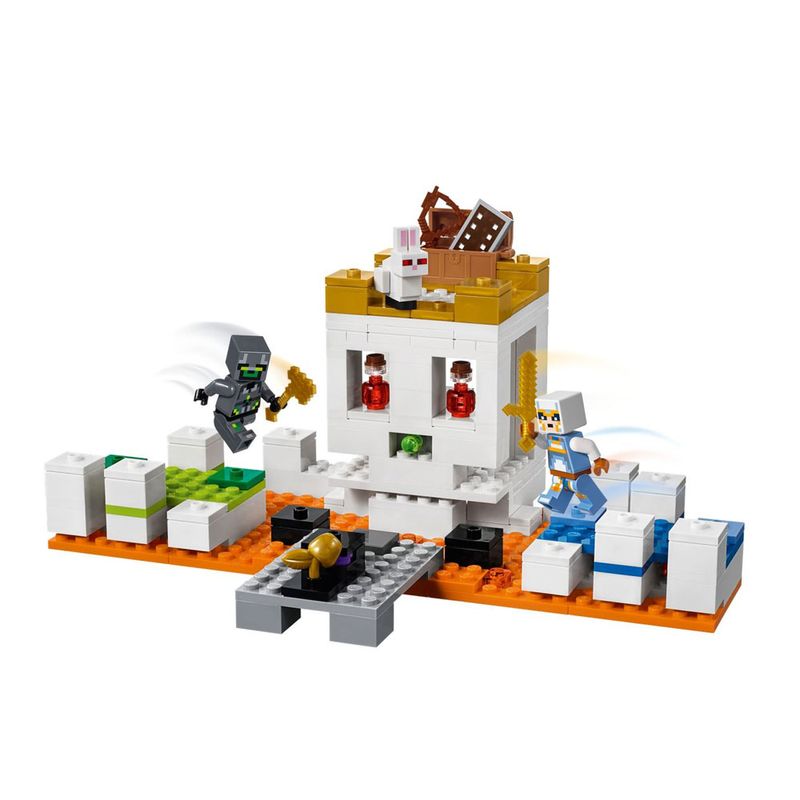 LEGO-Minecraft---A-Arena-da-Caveira---21145---2