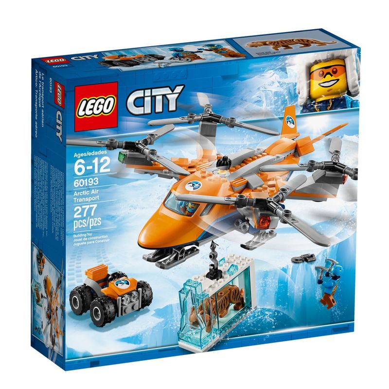 LEGO-City---Transporte-Aereo-pelo-Artico---60193---frente