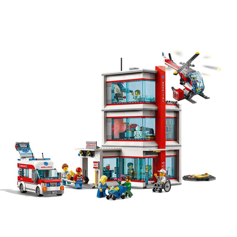 LEGO-City---Hospital-da-Cidade---60204---2