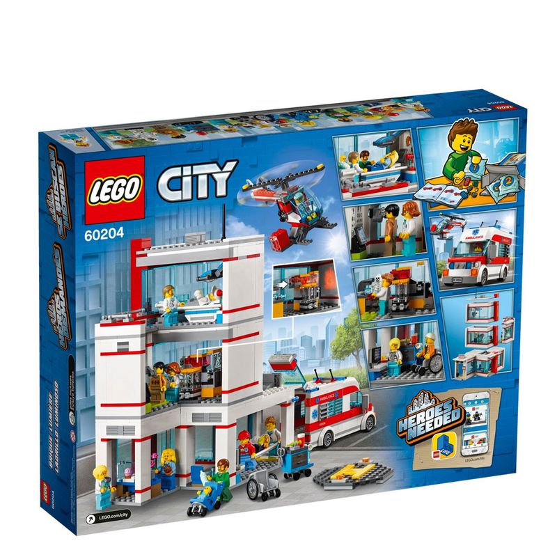 LEGO-City---Hospital-da-Cidade---60204--5
