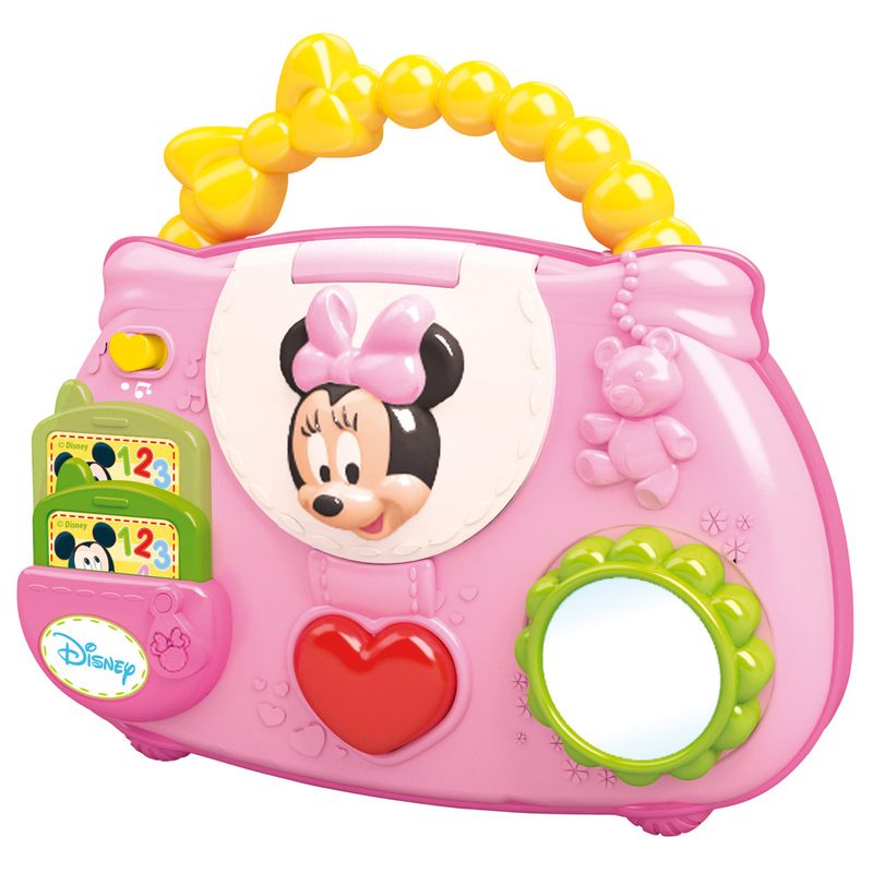 Brinquedo-Musical---Bolsinha-Falante-da-Minnie-Mouse---Disney---Dican