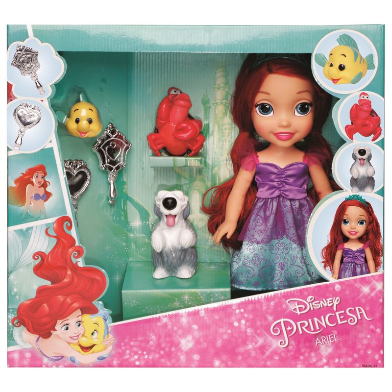 boneca-30-cm-minha-primeira-princesa-real-ariel-com-pet-e-acessorios-luxo-mimo-6514_Frente