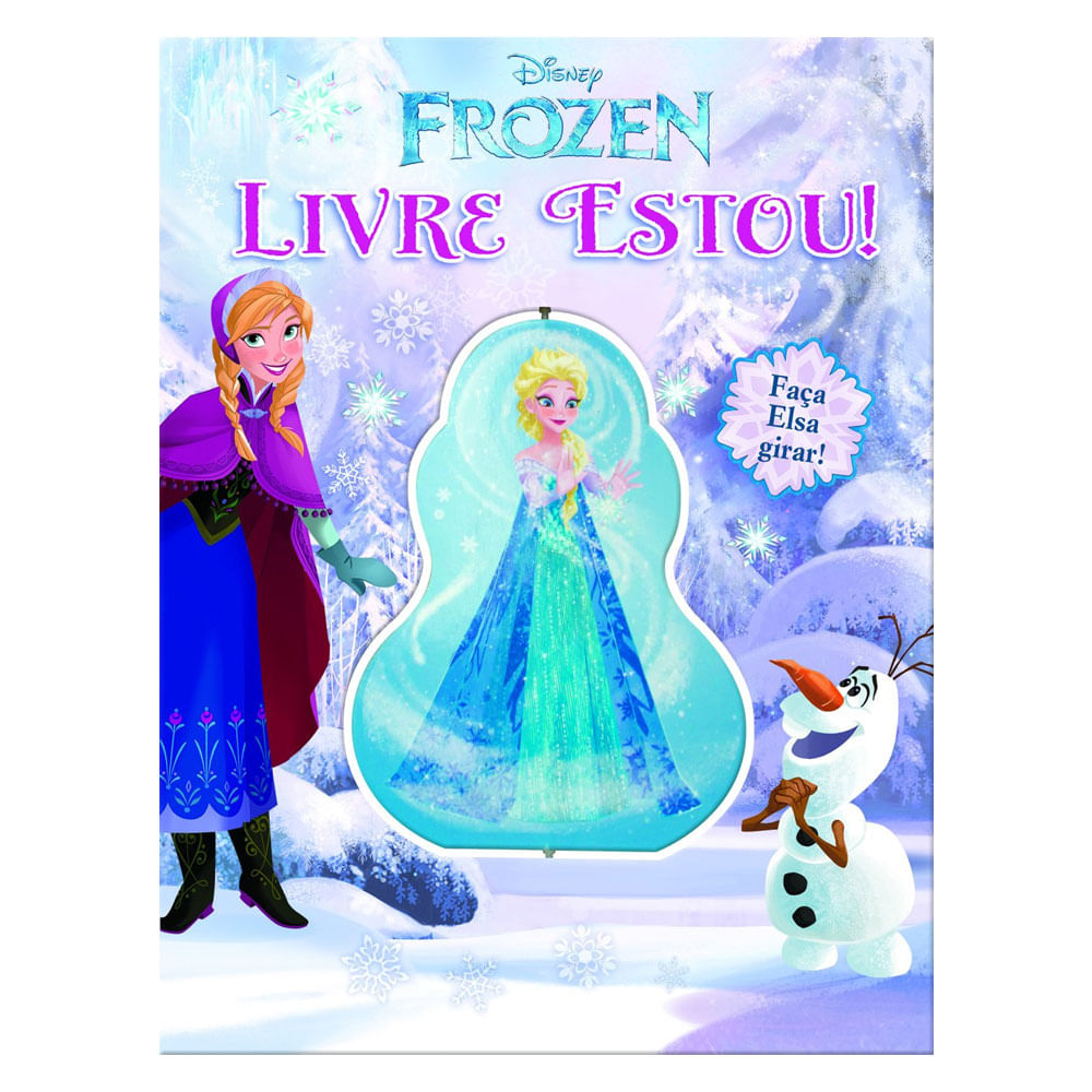 Confira Livro Infantil - Frozen - Congeladas - Livre Estou
