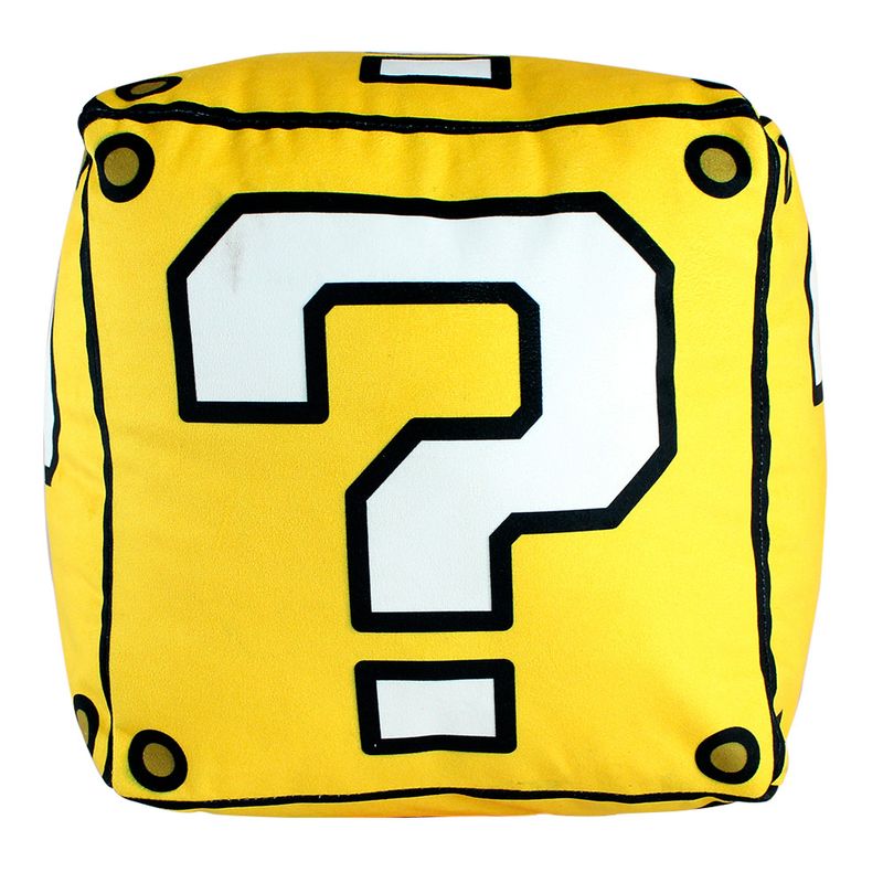 Almofada-Cubo---Super-Mario-Bros---25x25cm---Veludo---Zona-Criativa