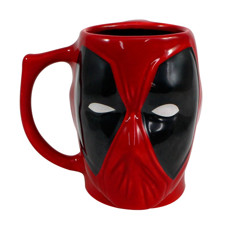 Caneca-3D---400Ml---Disney---Marvel---Deadpool---Zona-Criativa