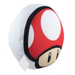 Almofada---Super-Mario-Bros---Formato-Cogumelo---Vermelho---Zona-Criativa