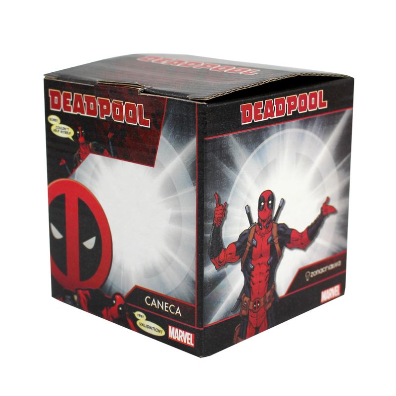 Caneca-3D---400Ml---Disney---Marvel---Deadpool---Zona-Criativa