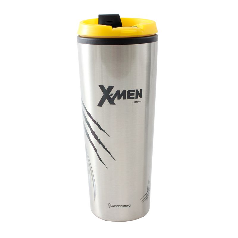 Copo-Para-Viagem---X-Men---Wolverine---450Ml---Marvel---Disney---Zona-Criativa