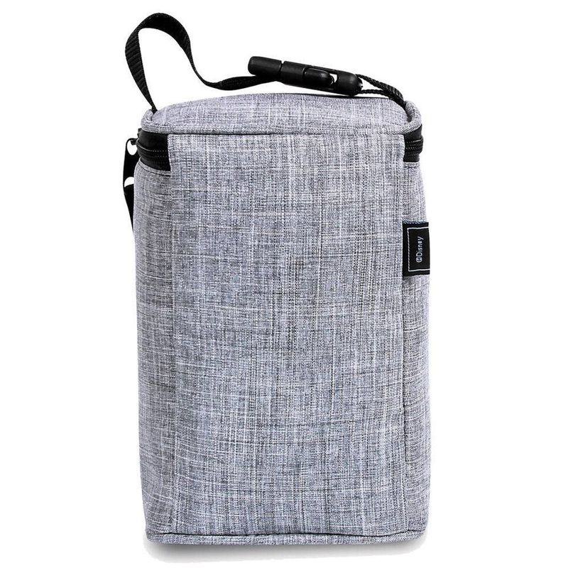 Porta-Mamadeira---Baby-Bag---Termica---Disney---Cinza---Baby-Go