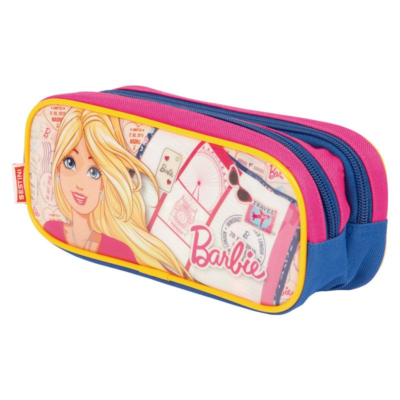 Estojo---2-Divisorias---Barbie---Sestini