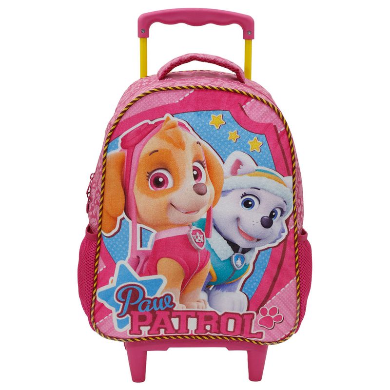 Mochila-com-Rodinhas---50Cm---Patrulha-Canina---Girl-Team---Xeryus