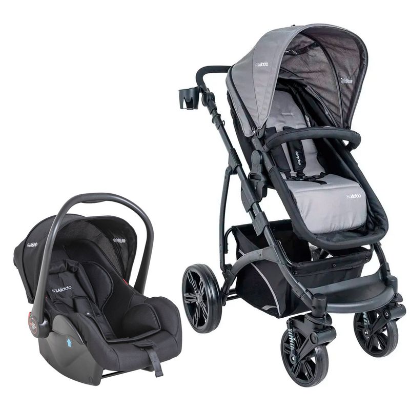 Travel-System---Explore-com-Casulo-Click---Grafite-e-Preto---Kiddo