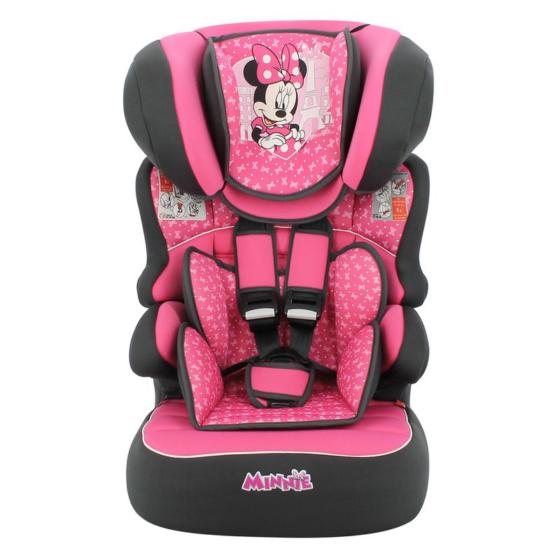 Cadeira-para-Auto---De-9-a-36-kg---Beline-Luxe---Disney---Minnie-Mouse---Paris---Team-Tex