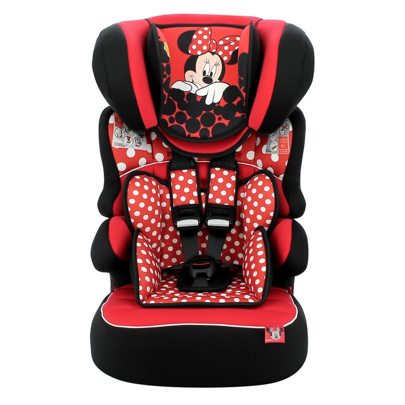 Cadeira-para-Auto---De-9-a-36-kg---Beline-Luxe---Disney---Minnie-Mouse---Red---Team-Tex