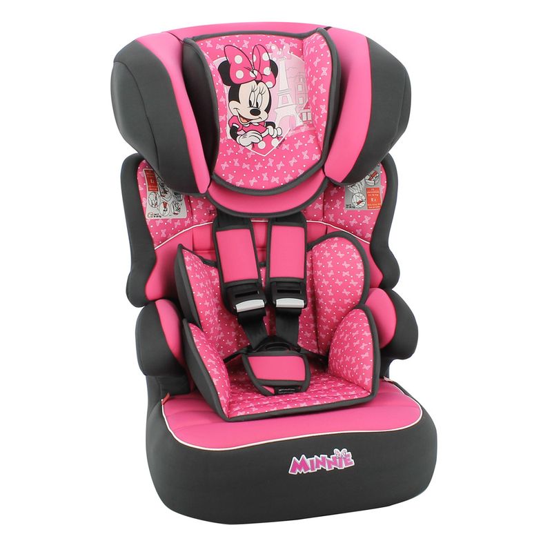 Cadeira-para-Auto---De-9-a-36-kg---Beline-Luxe---Disney---Minnie-Mouse---Paris---Team-Tex