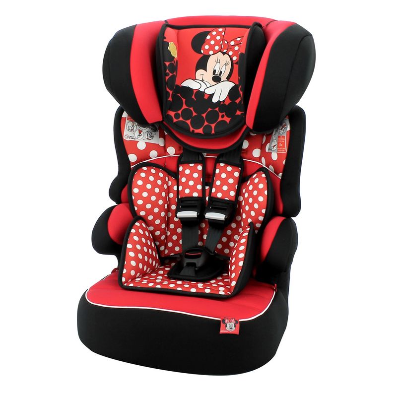 Cadeira-para-Auto---De-9-a-36-kg---Beline-Luxe---Disney---Minnie-Mouse---Red---Team-Tex