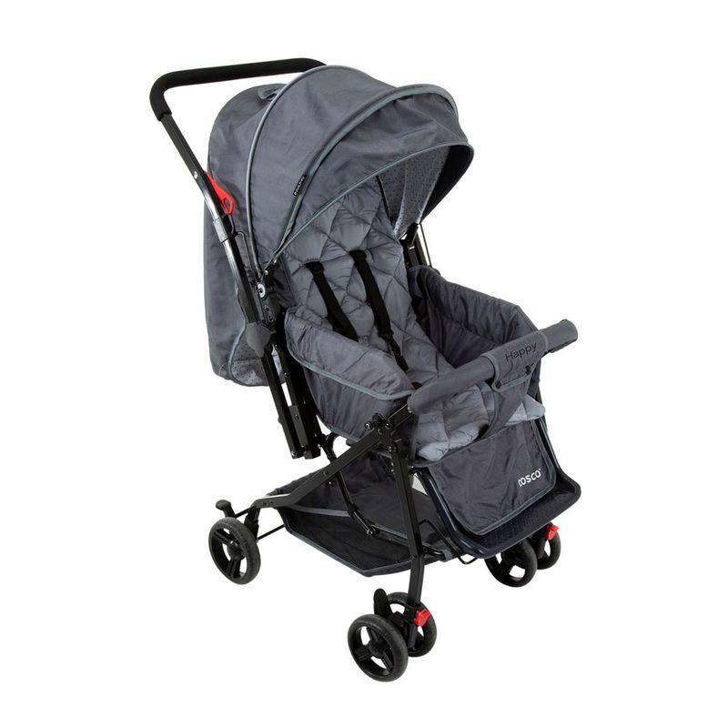 carrinho-de-passeio-reclinavel-happy-cinza-cosco-IMP01338_Frente
