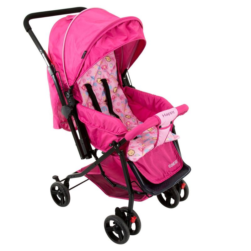 carrinho-de-passeio-reclinavel-happy-rosa-cosco-IMP01340_Frente