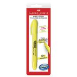 Caneta-Marca-Texto---Super-Gel---Amarela---Faber-Castell