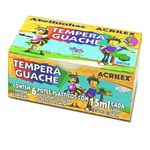 Tinta-Guache---Tempera-Guache---6-Cores---Acrilex