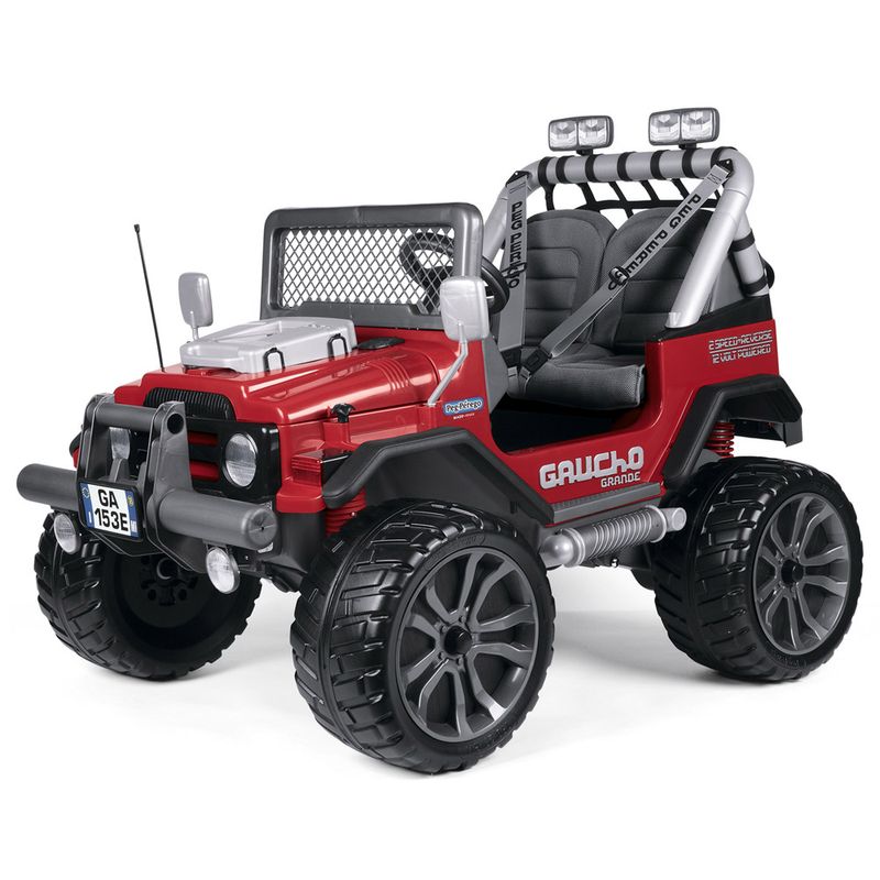 Mini-Veiculo-Eletrico---12V---Gaucho---Red---Peg-Perego