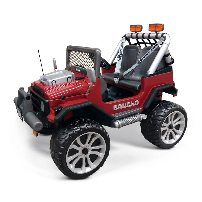 Mini-Veiculo-Eletrico---12V---Gaucho---Red---Peg-Perego