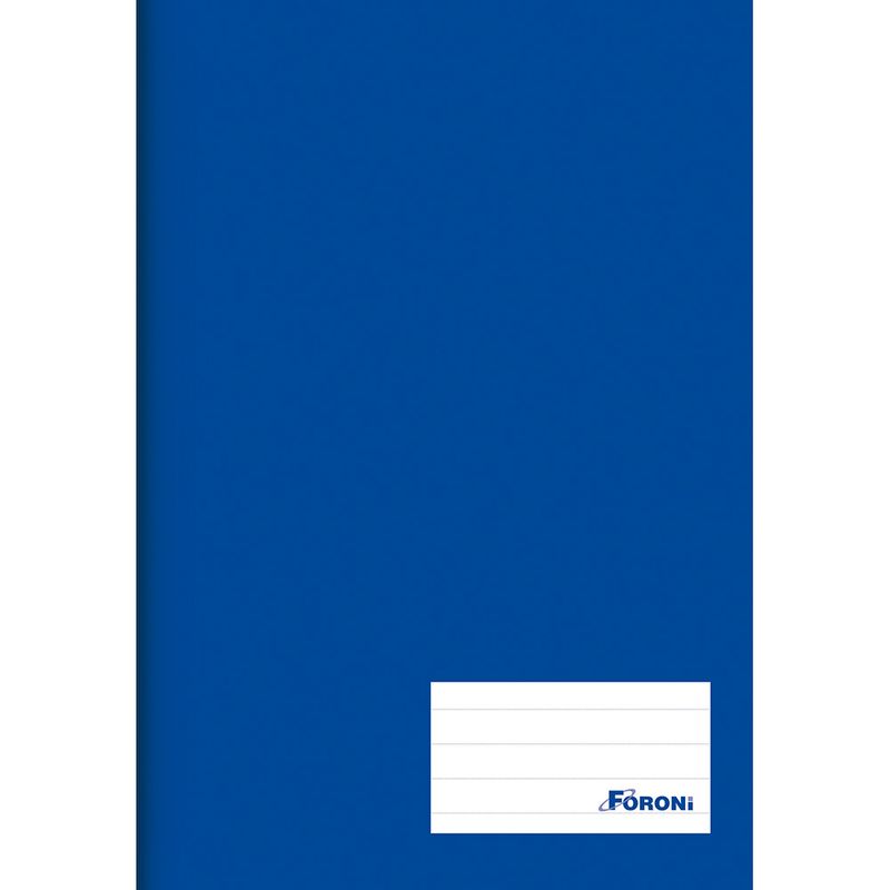 Caderno-de-Brochurao---Capa-Dura---Universitario---96-Folhas---Azul---Foroni