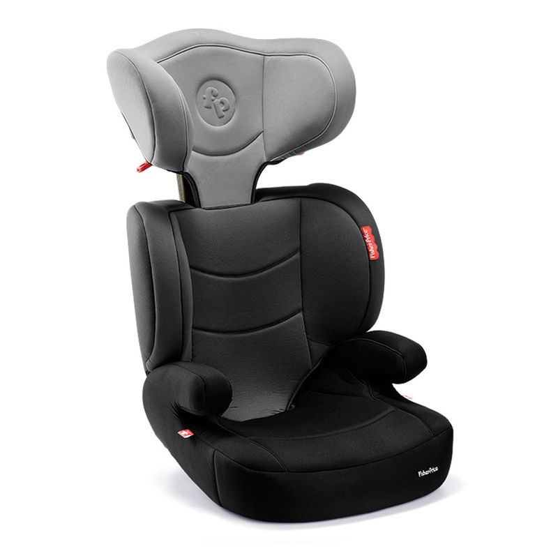 Cadeira-Para-Auto---De-15-a-36-Kg---Highback-Fix-com-Base-Isofix---Cinza---Fisher-Price