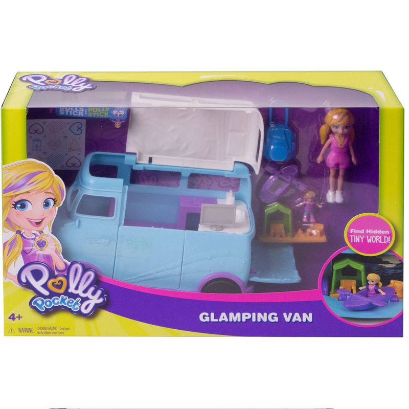 Veiculo-e-Boneca---Polly-Pocket---Polly-e-Veiculo-de-Camping---Mattel