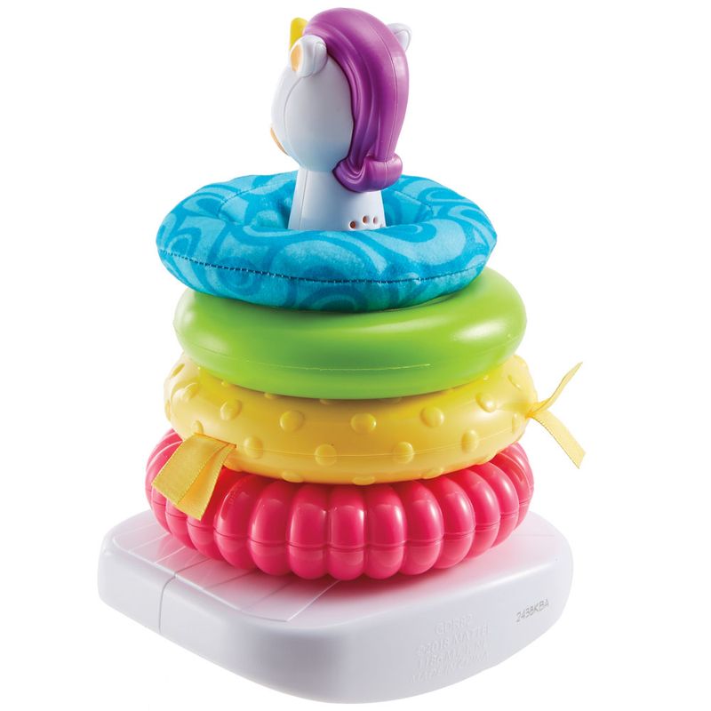 Piramide-de-Argolas---Unicornio-Magico---Fisher-Price
