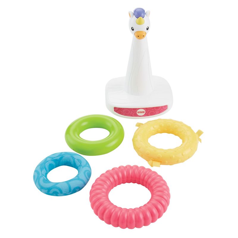 Piramide-de-Argolas---Unicornio-Magico---Fisher-Price