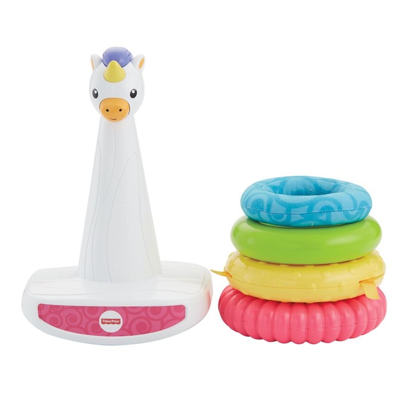Piramide-de-Argolas---Unicornio-Magico---Fisher-Price