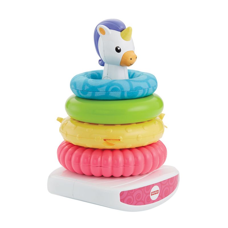 Piramide-de-Argolas---Unicornio-Magico---Fisher-Price